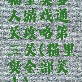 猫里奥多人游戏通关攻略第三关(猫里奥全部关卡)