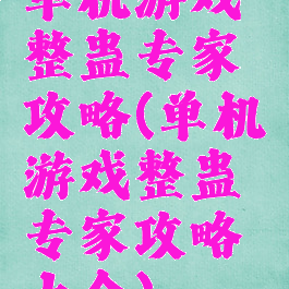 单机游戏整蛊专家攻略(单机游戏整蛊专家攻略大全)